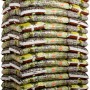 Palette OBI Gartendekor Grau-Anthrazit, 51 Säcke Deko-Mulch à 45 l, zur Beetabdeckung.