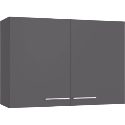 Optifit Küchen-Oberschrank Ingvar420 100 cm x 70,4 cm x 34,9 cm Anthrazit Matt