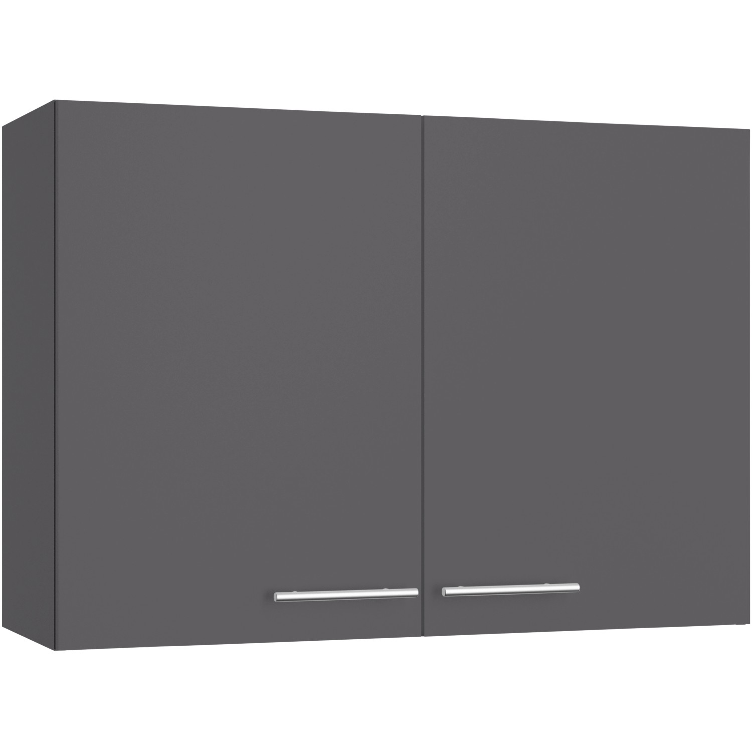 Optifit Oberschrank Ingvar420 100 cm x 70,4 cm x 34,9 cm Anthrazit Matt günstig online kaufen