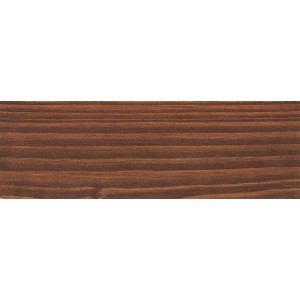 Holzbrett mit Palisander Lasur von Osmo, seidenmatt und natürlich.