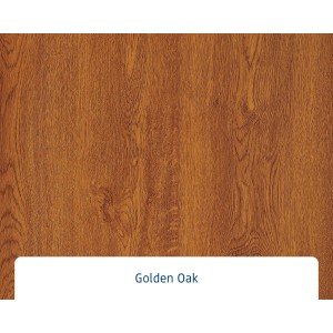 EcoStar Haustür Isopro IP 015 in Golden Oak, Detailansicht der Holzstruktur.