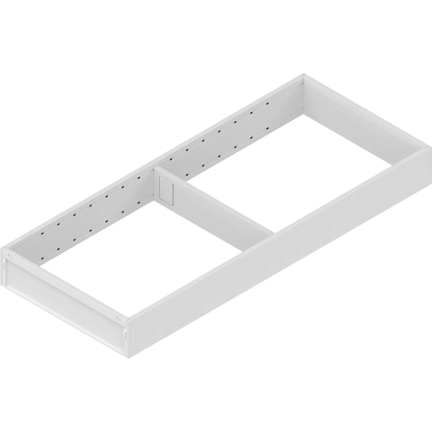 Blum Schubkastenrahmen Ambia-Line Breite 472x200x50 mm Schubladeneinsatz Stahl Seidenweiß Matt