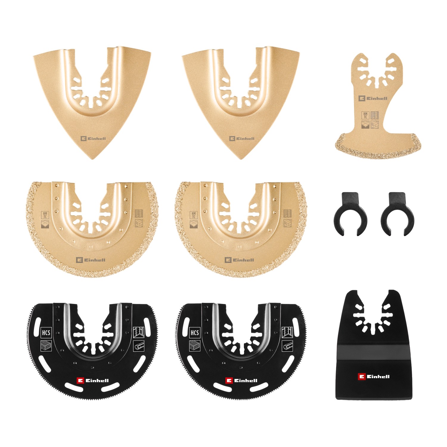 Einhell Multitool-Set XL Plus-Case mit Universalaufnahme 10-teilig