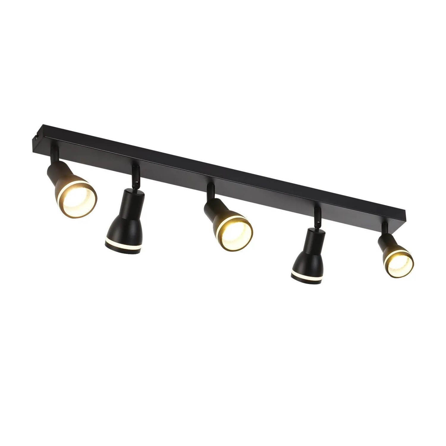 NETTLIFE Deckenstrahler aus Metal L69Schwarz