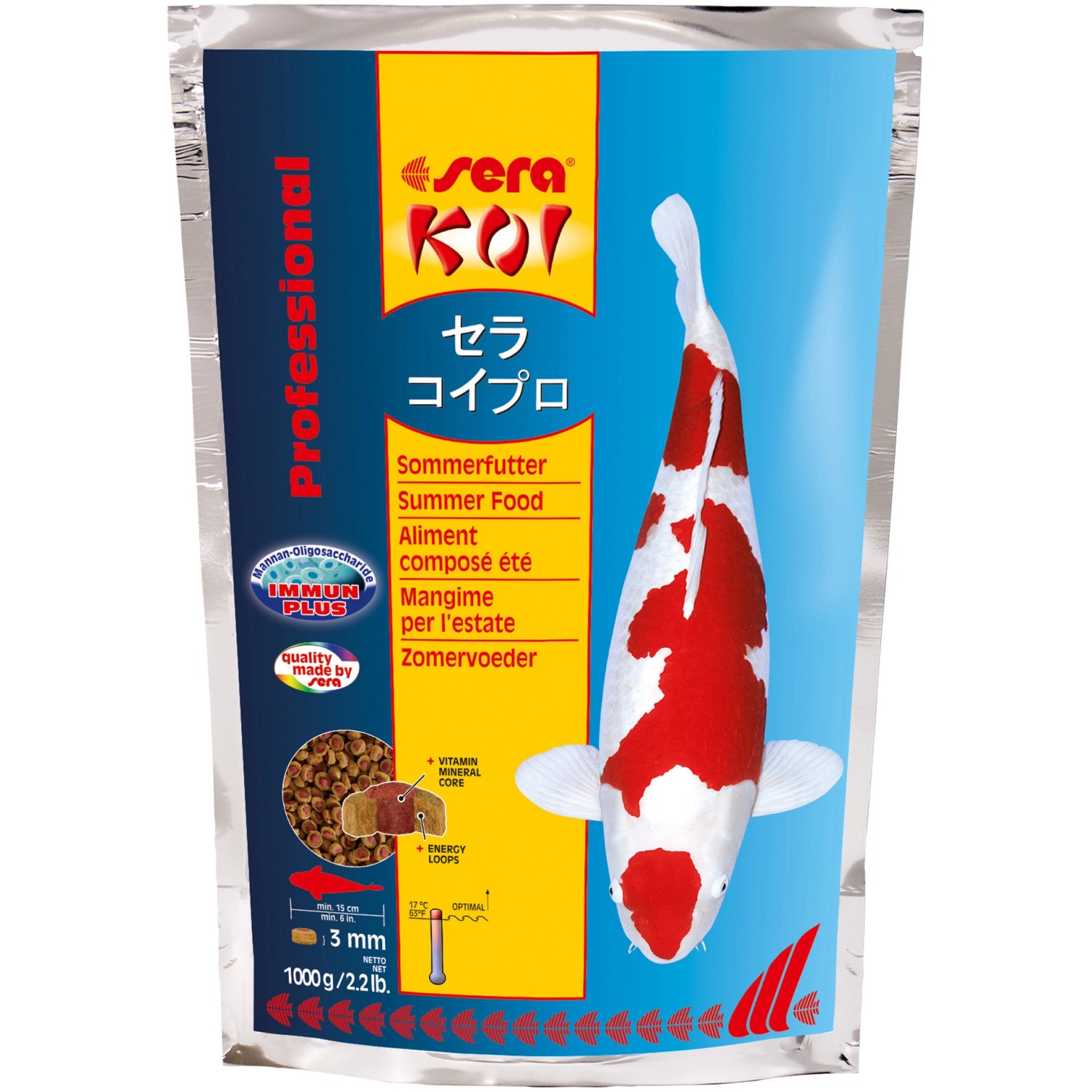 Sera Teichfutter Koi Professional Sommerfutter 1.000 g kaufen bei OBI