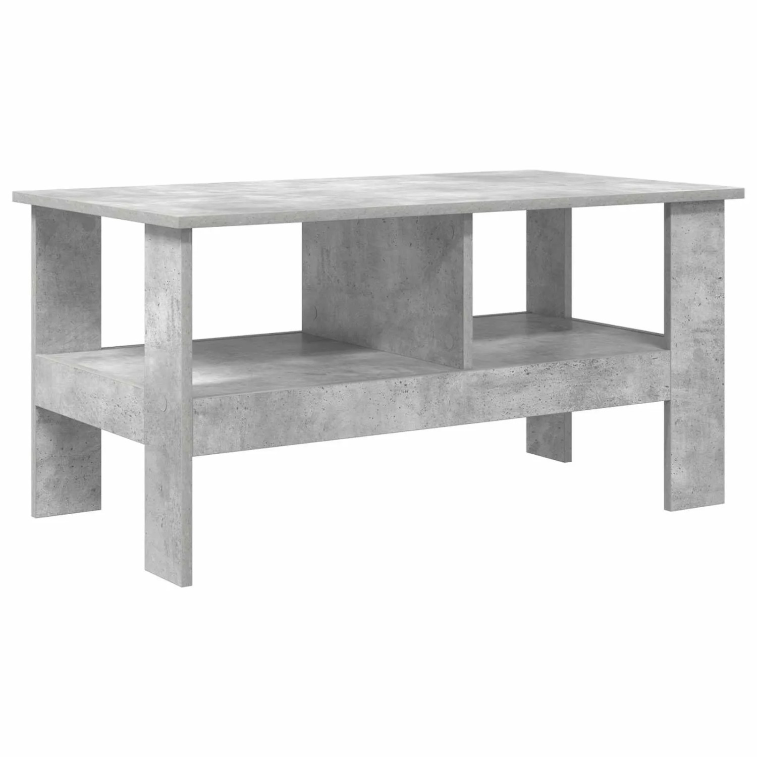 vidaXL Couchtisch Beton Grau 90 x 50 x 45 cm Holzwerkstoff 8000255 günstig online kaufen