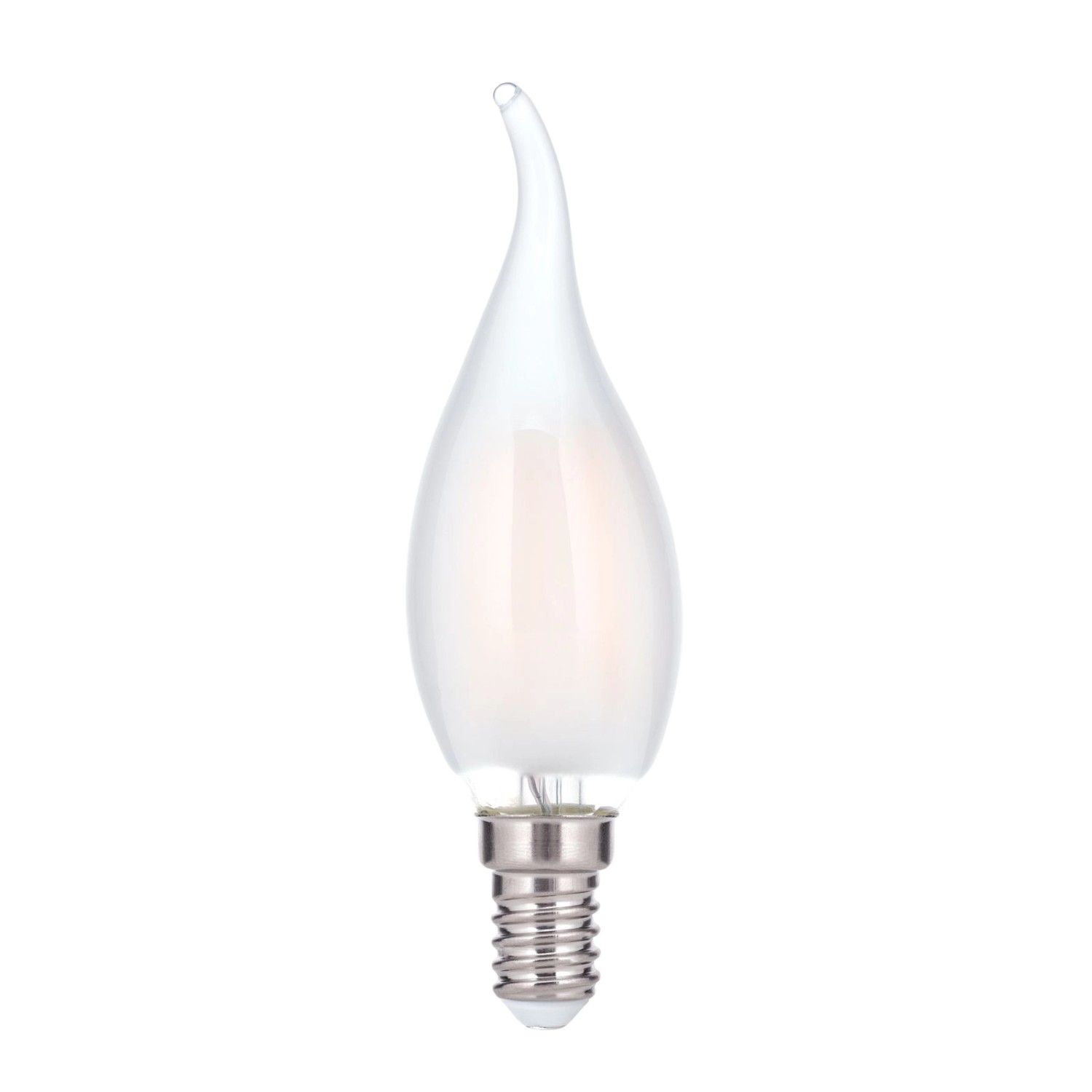 Orion Leuchten LED-Windstoßkerze Dimmbar E14/4,5W 40W 470 lm 2700 K Warmweiß Matt