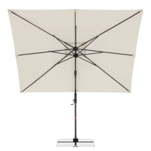 Doppler Pendelschirm myZone AX, 320x240 cm, Natur. Ampelschirm mit rechteckigem Schirmdach.