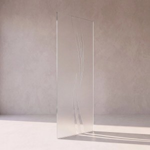 Doorlegro Glasschiebetür Türblatt Lattice 1.025 mm x 2.050 mm