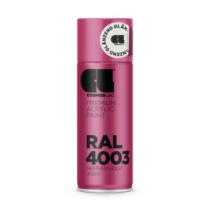 COSMOS LAC Acryllack Sprühdose in Vielen RAL Farbtönen  400ml Spraydose Perfekt für DIY Upcycling RAL 4003 Erikaviolett