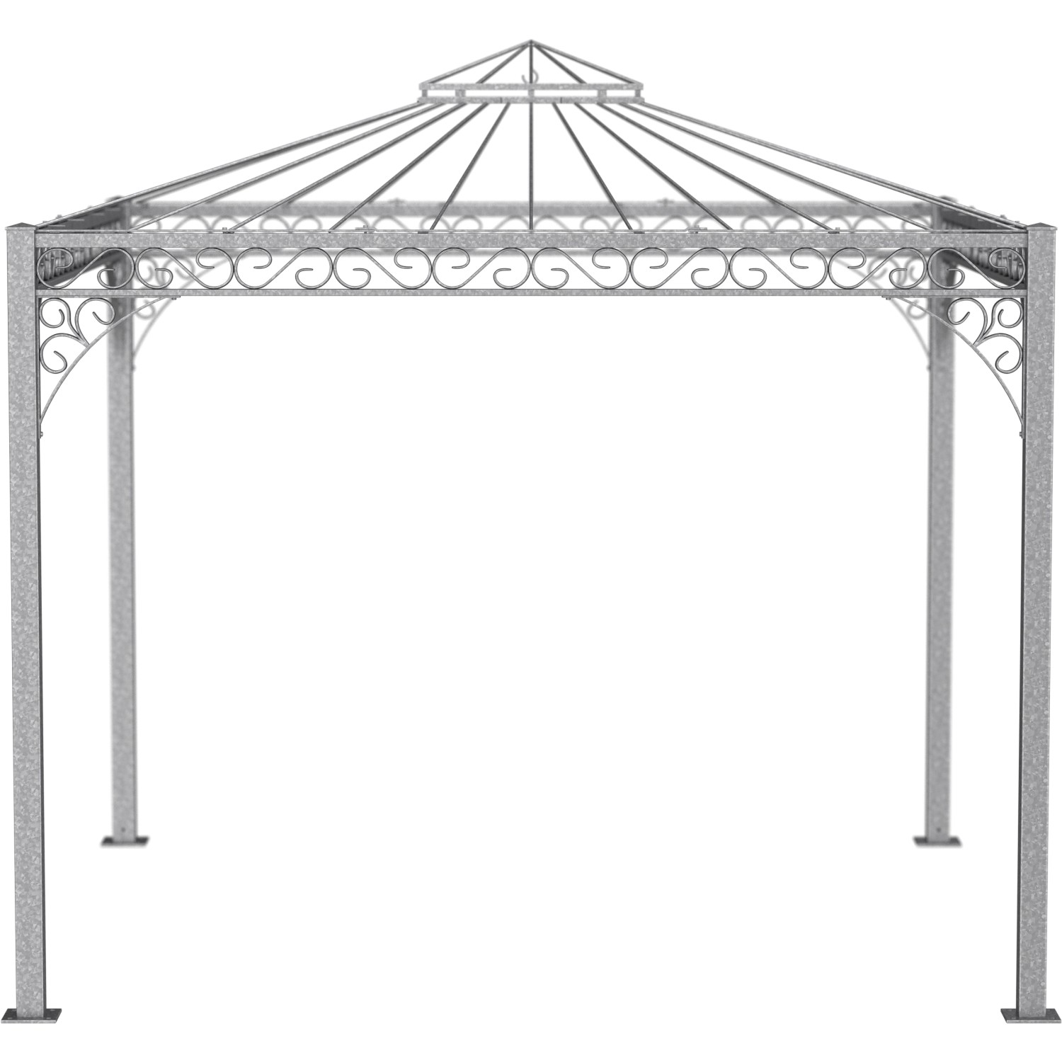 Eleo Pavillon Genua 269 cm x 308 cm x 308 cm Feuerverzinkt
