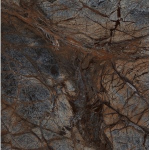 Feinsteinzeug Bodenfliese, 60x60 cm, Steinoptik, poliert, für Innenräume.