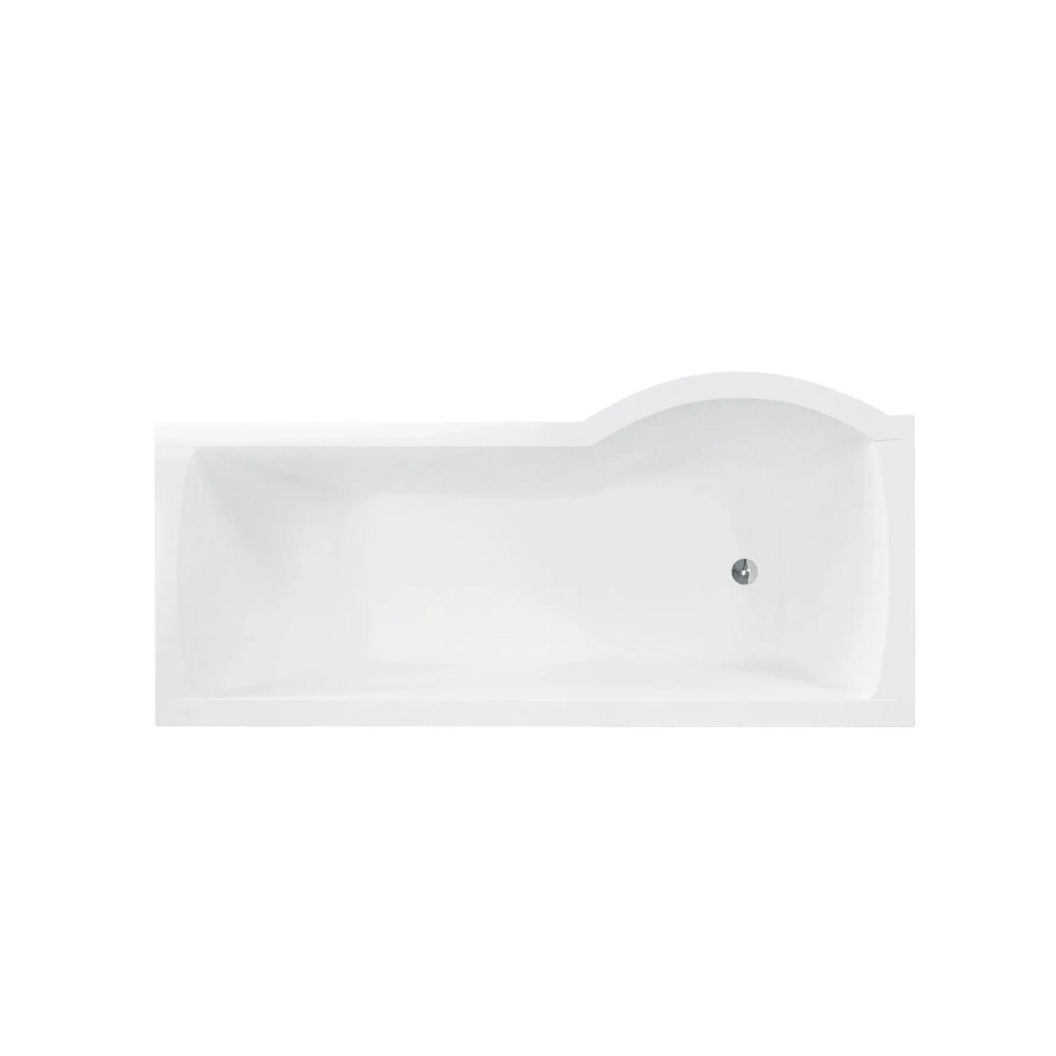 Bad Land Badewanne Rechteck INSPIRO 170x70 Links Mit Styroporverkleidung Ablauf Füße