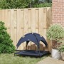 vidaXL Hundebett Marineblau 90 x 81 x 80,5 cm Stahl 42008199_3