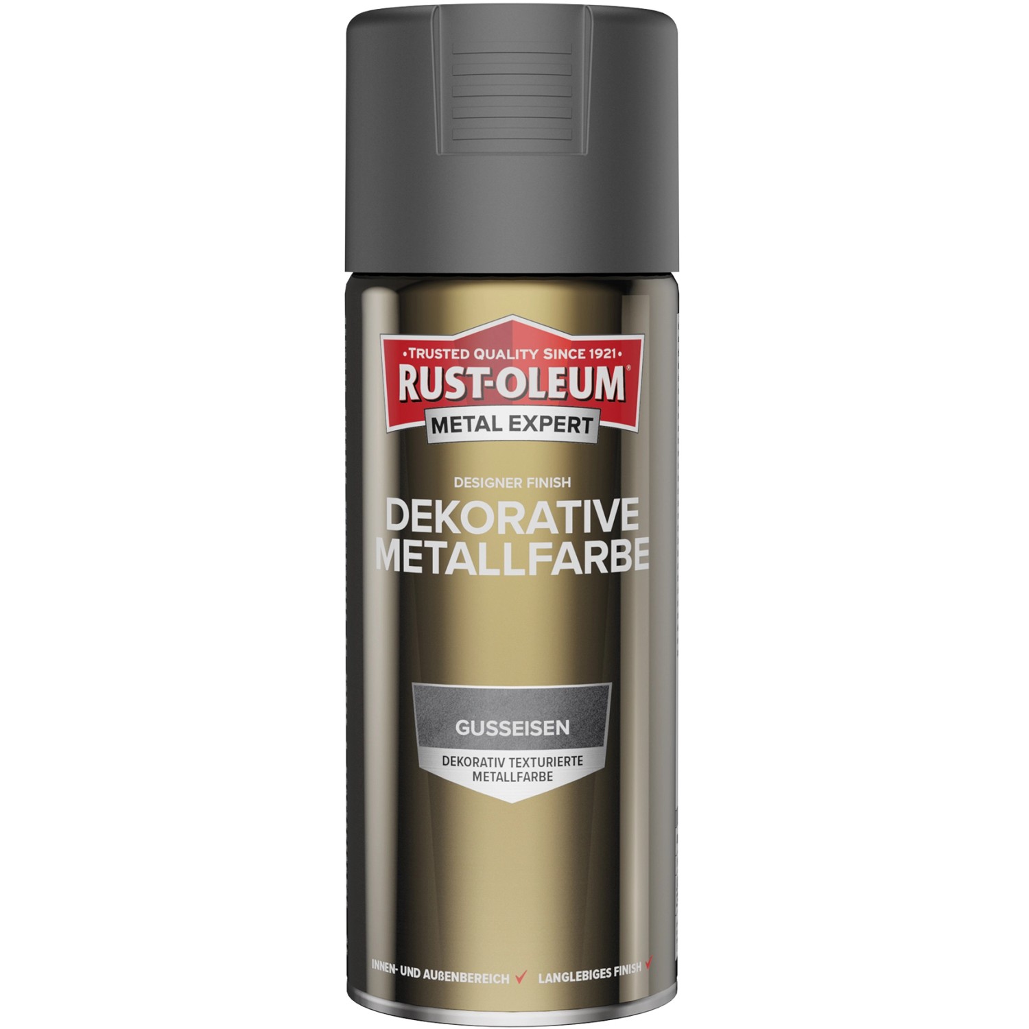 Rust-Oleum Metal Expert Designer Finish Sprühfarbe Gussbronze 400 ml