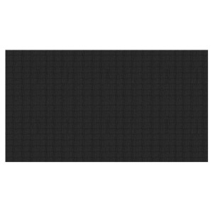 Schwarzer KARAT Outdoor Teppich Padua, wetterfest und stilvoll, 180x350 cm.