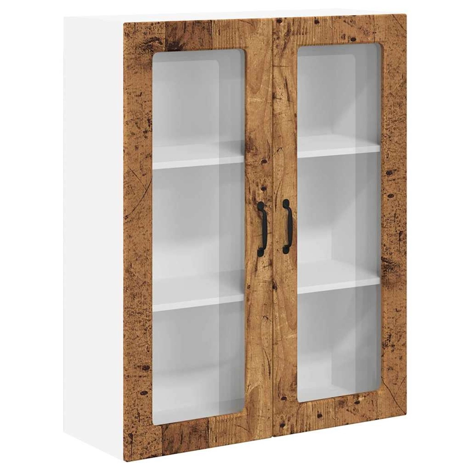 vidaXL Küchenwandschrank Altholz 80 x 31 x 100 cm Holzwerkstoff 885163 günstig online kaufen