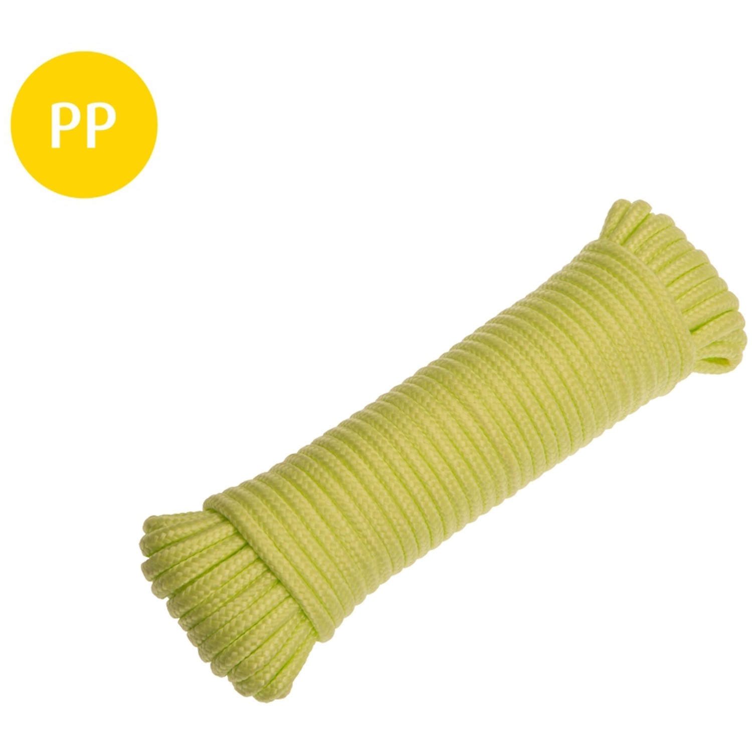 Conacord Zeltleine Glow Ø 4 mm x 15 m Neongelb