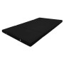 Beautissu Comfort Klappmatratze, 195x120x7cm, Schwarz. Gästebett, Reise- oder Campingmatratze.