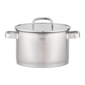 Gourmesto Kochtopf Silver Line Edelstahlfarben &Oslash ca. 24cm