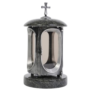 KOKA Grablampe mit Kreuz Silber Blue Night