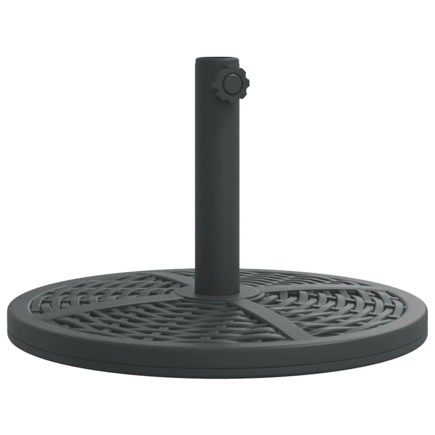 vidaXL Sonnenschirmständer für Ø38/48 mm Mast 12 kg Rund 4007983