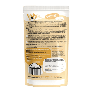 Lucky Lou Katzen-Nassfutter Sterilized Geflügel & Rind, 125g Packung für sterilisierte Katzen.