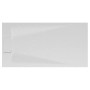 Rechteckige, extraflache, weiße Schulte Duschwanne ExpressPlus DWM-Tec, 160x80 cm.
