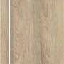 Posseik Bad-Hochschrank Homeline, Eiche hell, 35 cm breit. Badezimmerschrank mit Griff.