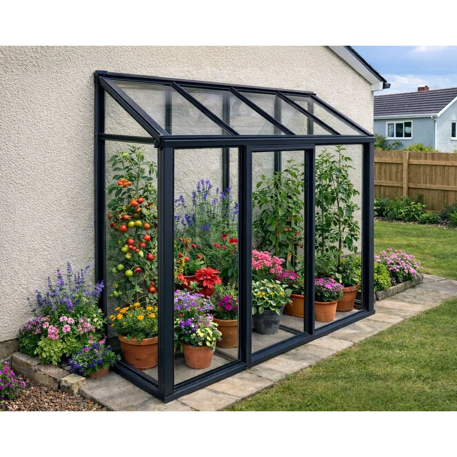 Bloomcabin Premium-Qualität Gewächshaus Mini GHM3