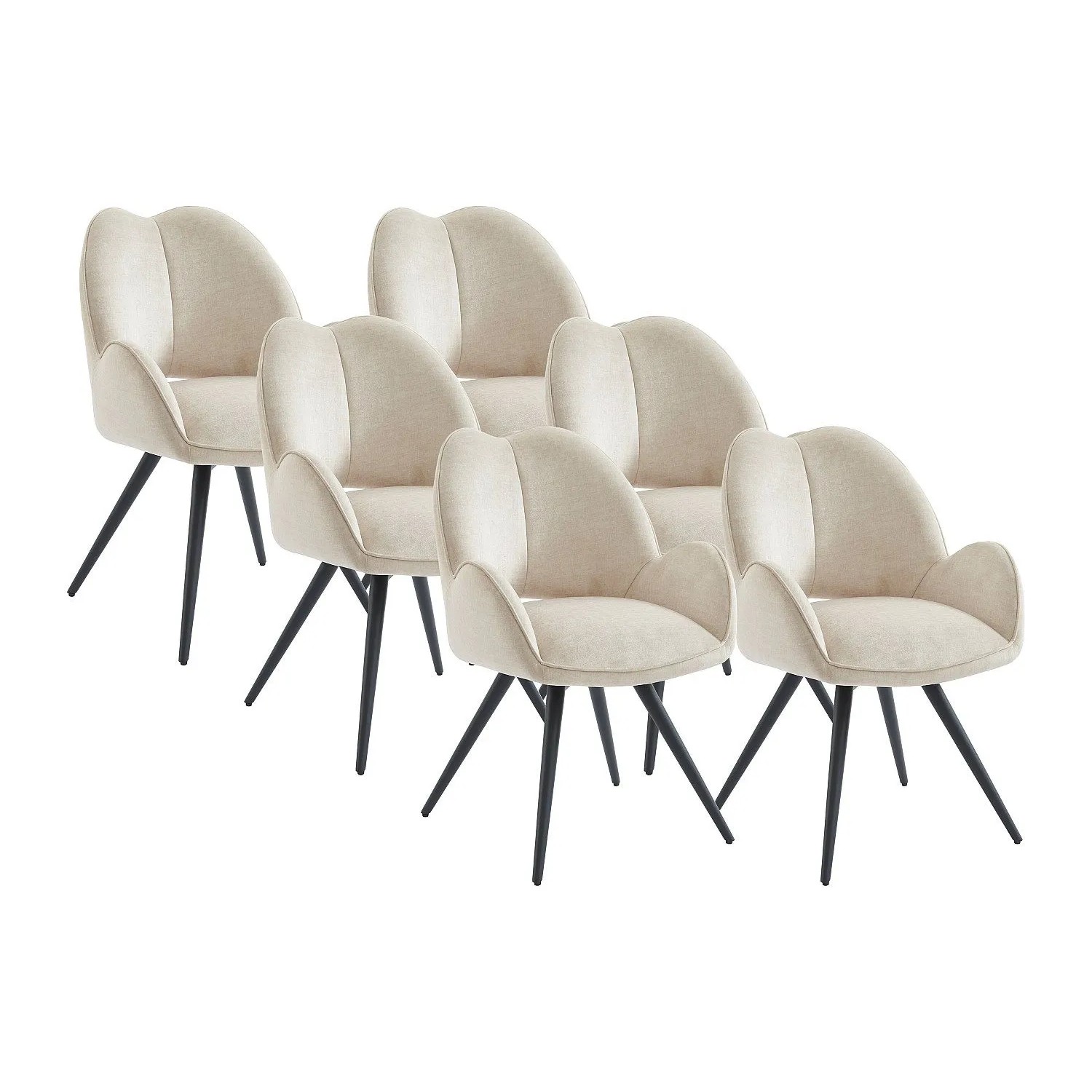 Vente-unique Stuhl Gulsun Beige 60 cm