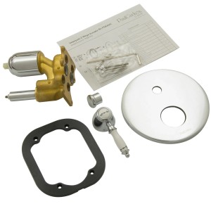 PaulGurkes Regendusche Retro-Set Unterputz mit Armatur und Handbrause im Nostalgie-Design.