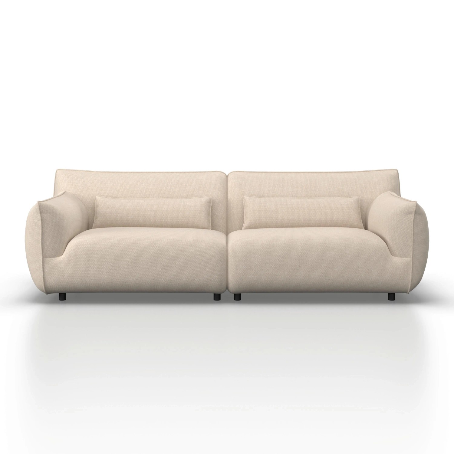 Bessagi Home Bigsofa Clara Beige Webstoff