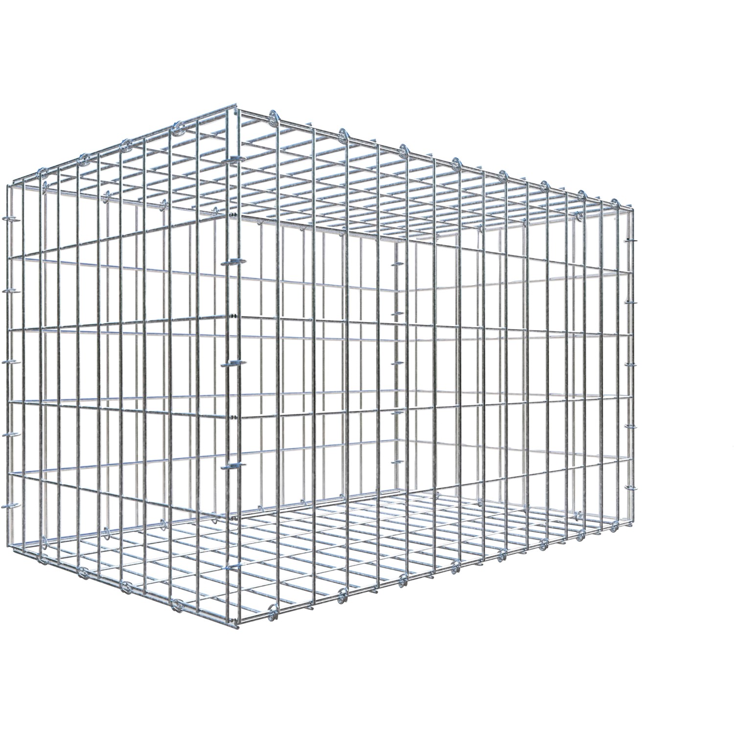 Thumbnail - Gabiona C-Ring-Gabione 50 x 80 x 50 cm Maschenw 5 x 10 cm