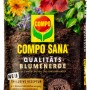 Compo Sana Qualitäts-Blumenerde, 10L Sack Universalerde für Zimmer-, Balkon- und Gartenpflanzen.