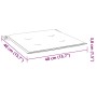 vidaXL Klappbare Gartenstühle mit Kissen 8 Stk Massivholz Teak 3072780_12