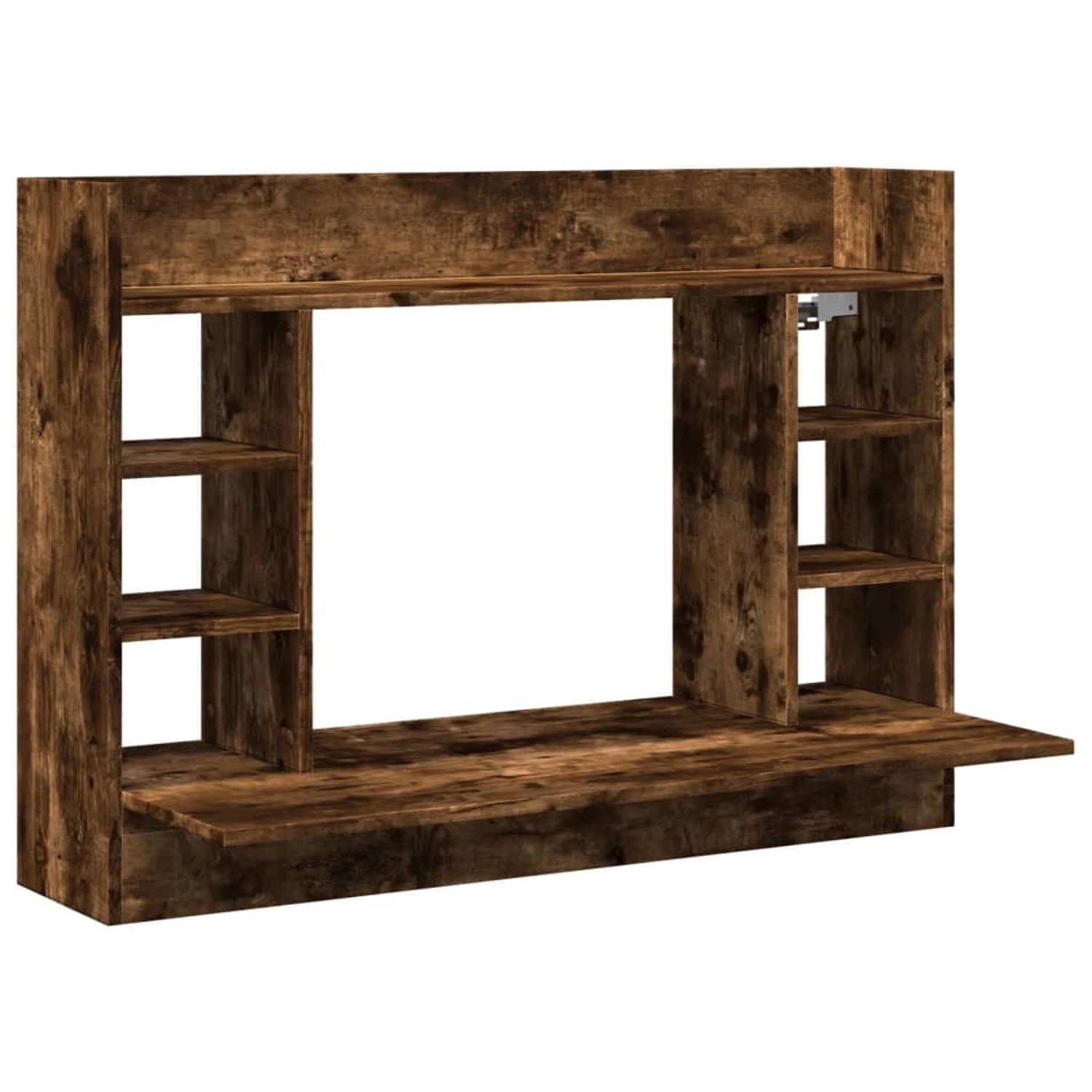 vidaXL Wand-Schreibtisch Räuchereiche 105x48x75 cm Holzwerkstoff 847972 günstig online kaufen