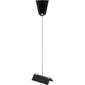 Ledvance Schienensystem Aufhängungssatz in Schwarz, 6,1 cm für flexible Beleuchtung.