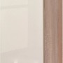 Flex-Well Oberschrank Orlando, 30x55cm, Kaschmir Glanz/Sonoma Eiche für die Küche.