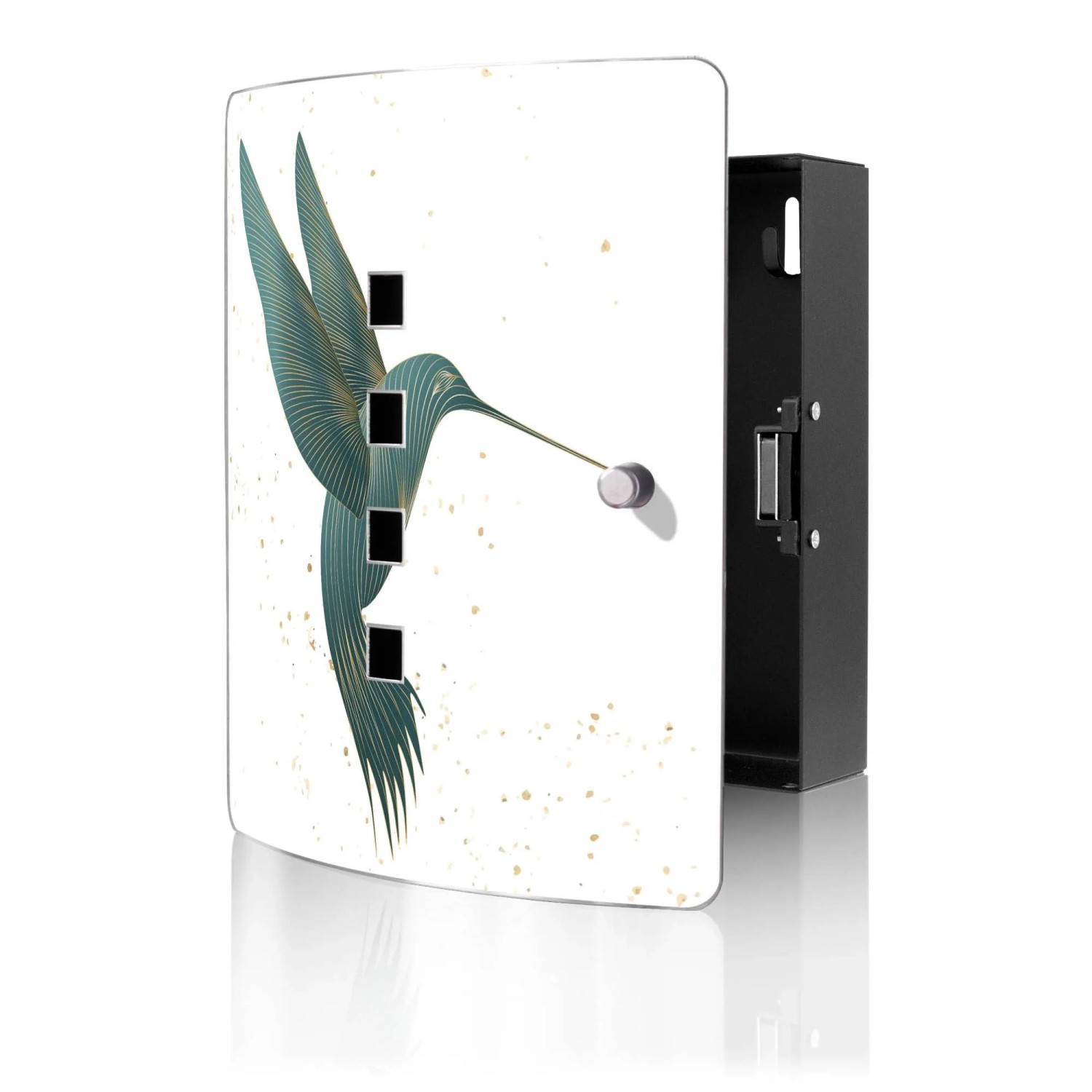 Banjado Design Schlüsselkasten Aus Edelstahl Für 10 Schlüssel 24x21,5x7cm M günstig online kaufen