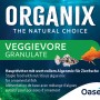 Oase Organix Veggievore Granulate Fischfutter, 250ml, für pflanzenfressende Fische.