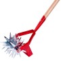 Yardworks Grubber CU-904 mit 4 Messern und Holzgriff (120 cm) für die Gartenarbeit.