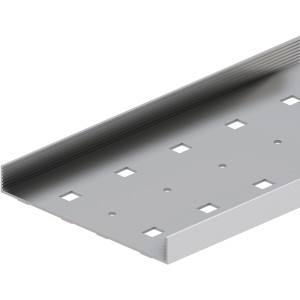 TraumGarten Drainagerinne Alu DreamDeck, 20x144x2000 mm, zur Ableitung von Regenwasser auf Terrassen.