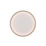 Runde Trio LED-Deckenleuchte Doha, Coffee-farben, Ø 45cm. Moderne Deckenlampe.