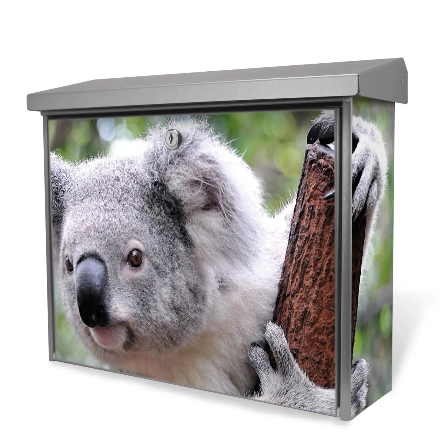 Banjado Briefkasten Edelstahl 38.5x31.5x12cm Ohne Zeitungsfach Inkl. Montag günstig online kaufen