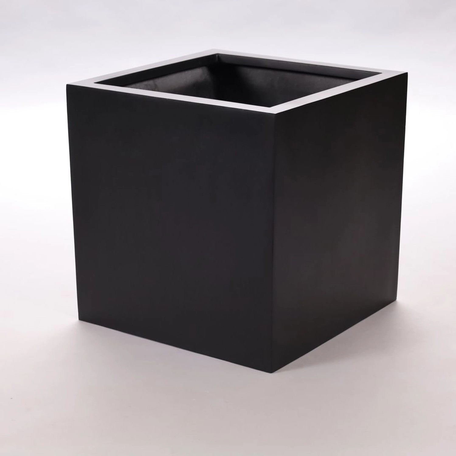 Elegant Einrichten Pflanzkübel Fiberglas Quadratisch 30x30x30cm Elegant-Sch günstig online kaufen