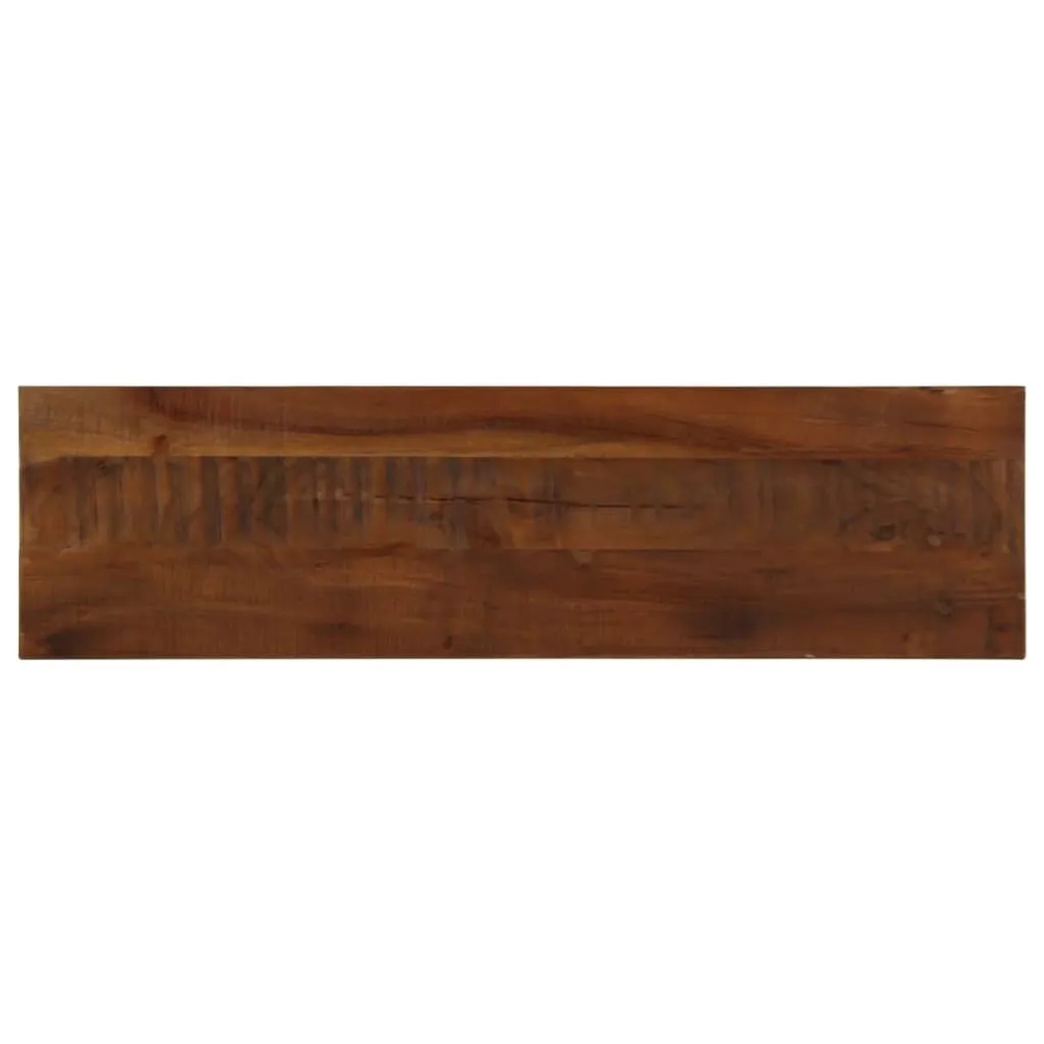 vidaXL Tischplatte 100x20x3,8 cm Rechteckig Altholz Massiv 371220