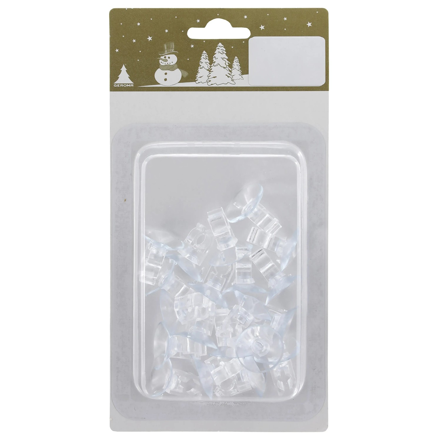 DIYexpert 100 X Saugnapf Für Lichterkette, Made In Germany, Saugnäpfe