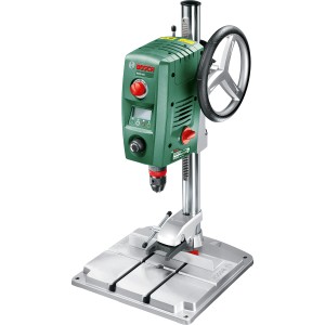 Bosch PBD 40 Tischbohrmaschine (710 W) mit digitalem Display, Laser und LED-Lampe.