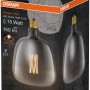 Osram LED-Leuchtmittel E27 Globe, 4,5W, extra warm, 150lm, 20x14cm, in Produktverpackung.